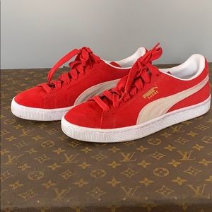 Puma Suede Classic + Sneakers Red